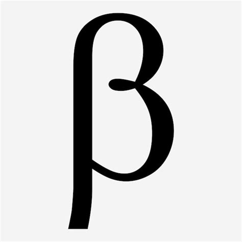beta sign|β .